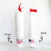 July 4th/Patriotic-America USA 250th Foam Cup 10 Pack