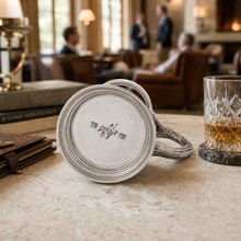 Pewter English Mug with Pewter Antler Handle