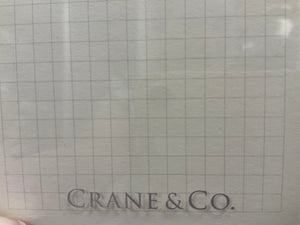 Ecru Grid Jotter Cards-JC06625