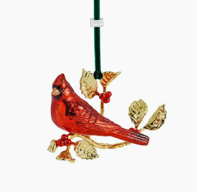 Cardinal Glass Ornament