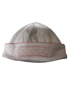 Mini Dot Hat-pink : NB