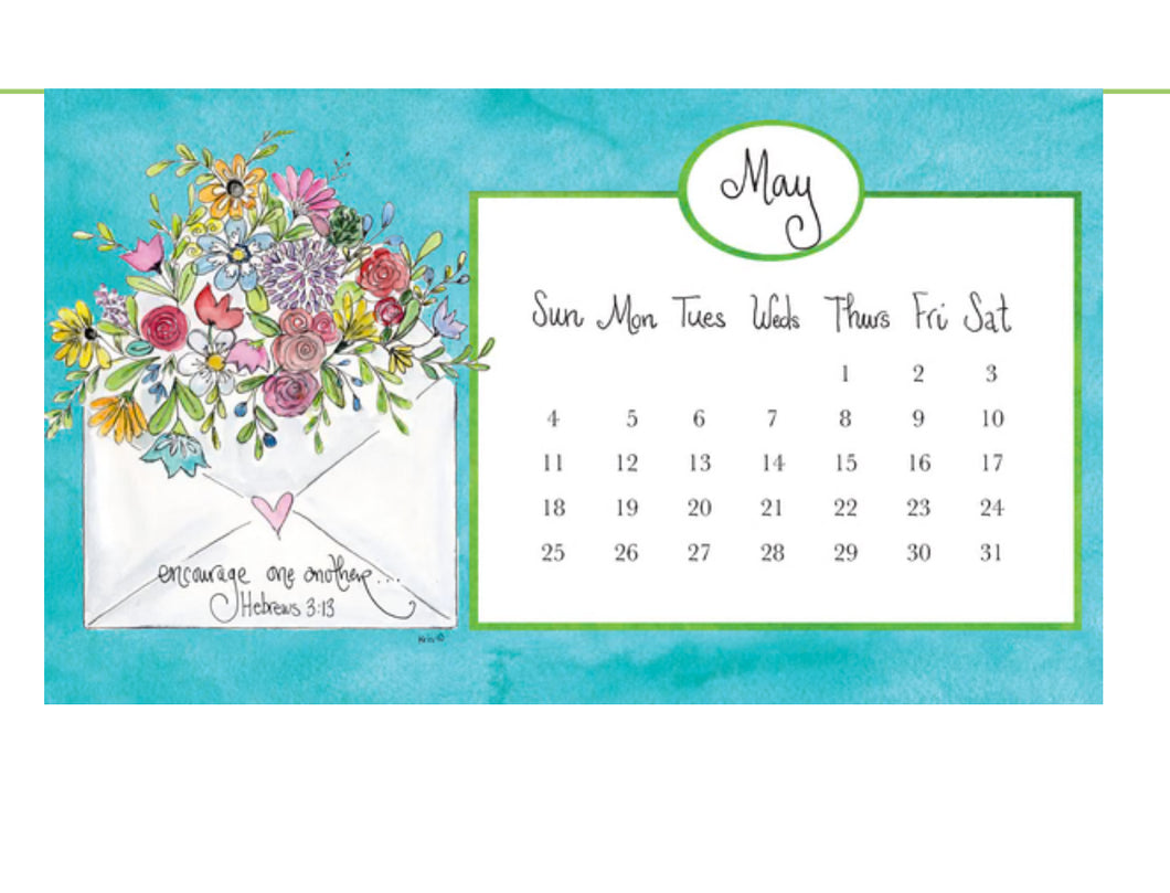 2025 Desk Calendar