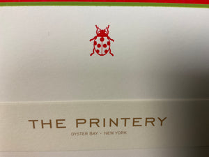 LADYBUG NOTECARDS-NC1.LADYBUG