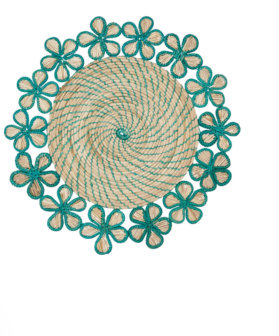 Lanai Placemat-as004015-bb : Green-Teal