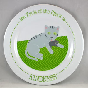 Fruit-Full Kids Melamine Plate-Kindness