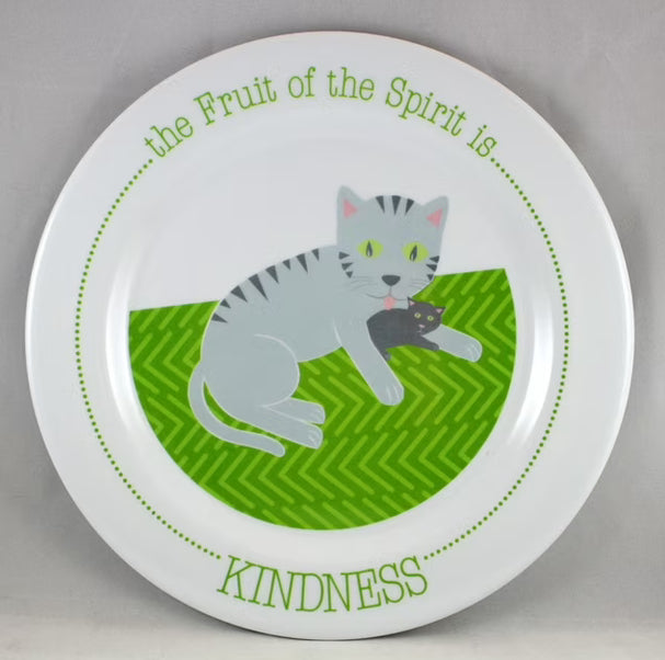 Fruit-Full Kids Melamine Plate-Kindness