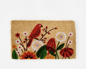 Bird Door Mat Coco Fiber