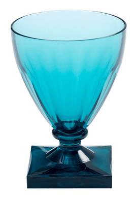 Acrylic Wine Goblet-Turquoise Acrylic-Goblet (8.5 Ounces)