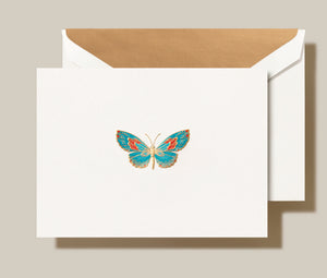 Engraved Butterfly Notes-CF1523