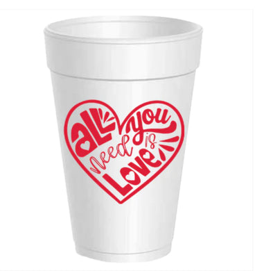 All You Need is Love Cups