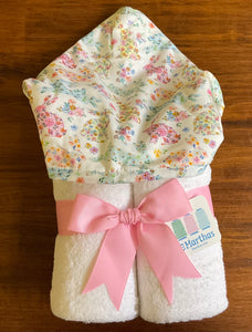 Applique Everykid Hooded Towel