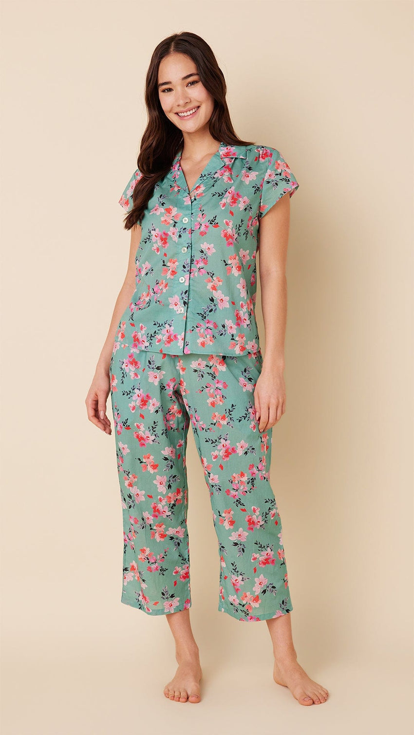 Ami Voile Capri Pajamas