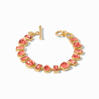 Antonia Tennis Bracelet Coral-BL191GICLOO