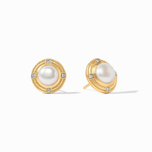 Julie Vos Astor Stone Stud Earring