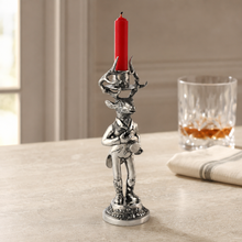 Gentleman Elk Short Candlestick
