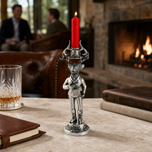 Gentleman Elk Short Candlestick