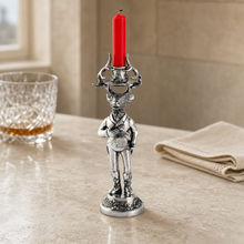 Gentleman Elk Short Candlestick