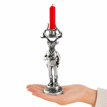 Gentleman Elk Short Candlestick
