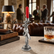 Gentleman Elk Short Candlestick