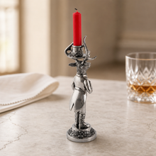 Gentleman Elk Short Candlestick