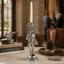 Gentleman Elk Tall Candlestick