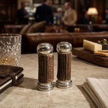 Antler with Pewter Salt & Pepper Set