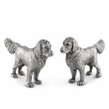Pewter Retriever Salt and Pepper
