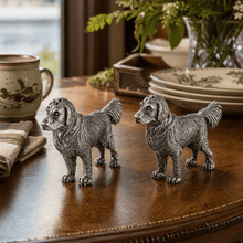 Pewter Retriever Salt and Pepper