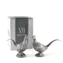Pewter Pheasants Salt & Pepper Set