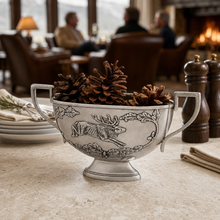 Noble Elk Pewter Gravy Boat