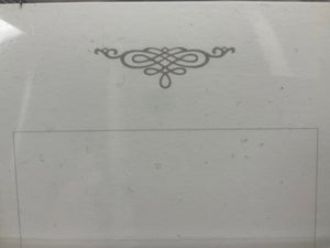 Pearl White Jotter Cards-JC0661
