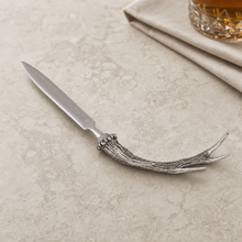 Pewter Handle Antler Letter Opener