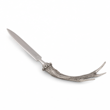 Pewter Handle Antler Letter Opener