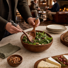Elk Head Salad Servers