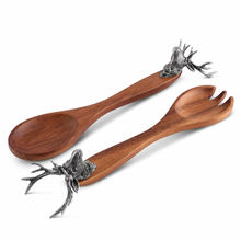 Elk Head Salad Servers