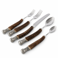 Composite Antler King Crown Flatware Set