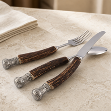 Composite Antler King Crown Flatware Set