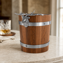 Elk Wood Pail Ice Bucket