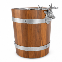 Elk Wood Pail Ice Bucket