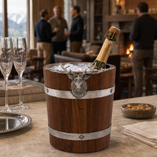 Elk Wood Pail Ice Bucket