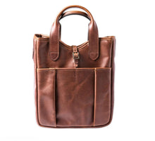 Leather Whiskey Tote