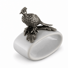Pheasant Stoneware Napkin Ring