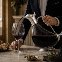 Duck Pewter Wine Decanter
