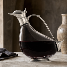 Duck Pewter Wine Decanter