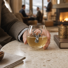 Elk / Deer Stemless Wine Glass