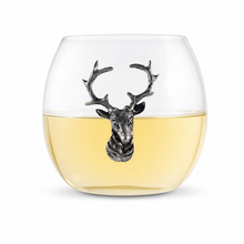 Elk / Deer Stemless Wine Glass