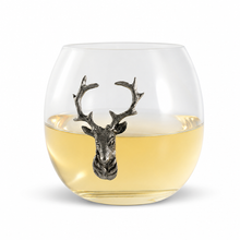 Elk / Deer Stemless Wine Glass