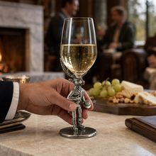 Gentleman Elk Wine Glass