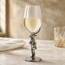 Gentleman Elk Wine Glass