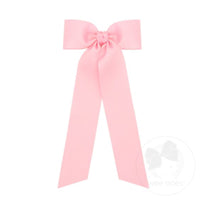 Matte Satin Bow w/tails